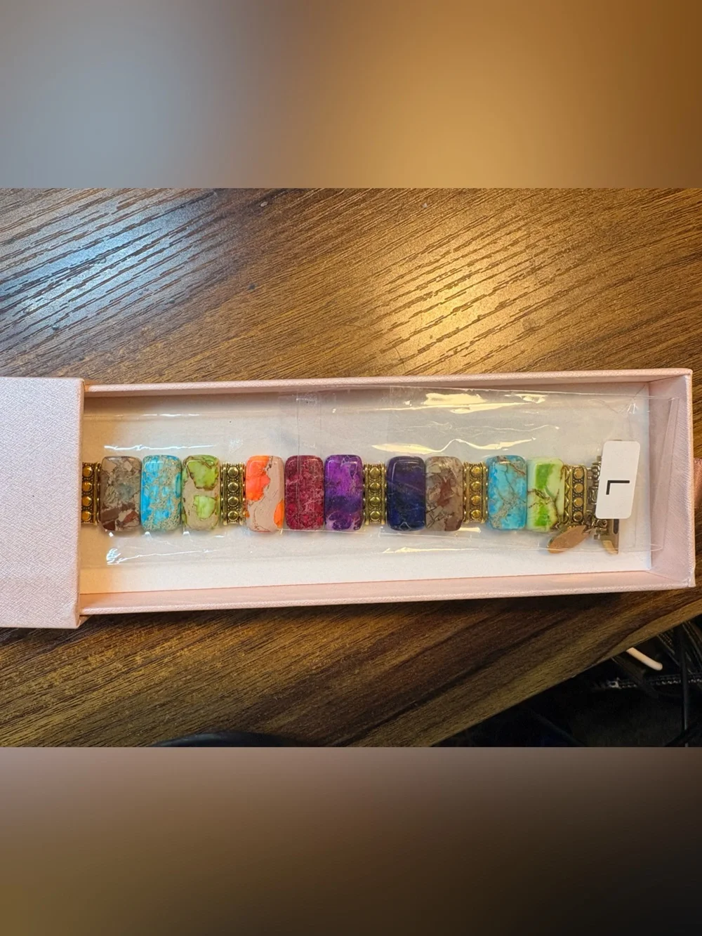 Cape Diablo Multicolor Stone stretch Smartwatch Band